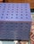 Purple Peg Board Storage Table on Casters For Sale - Image 12 of 12