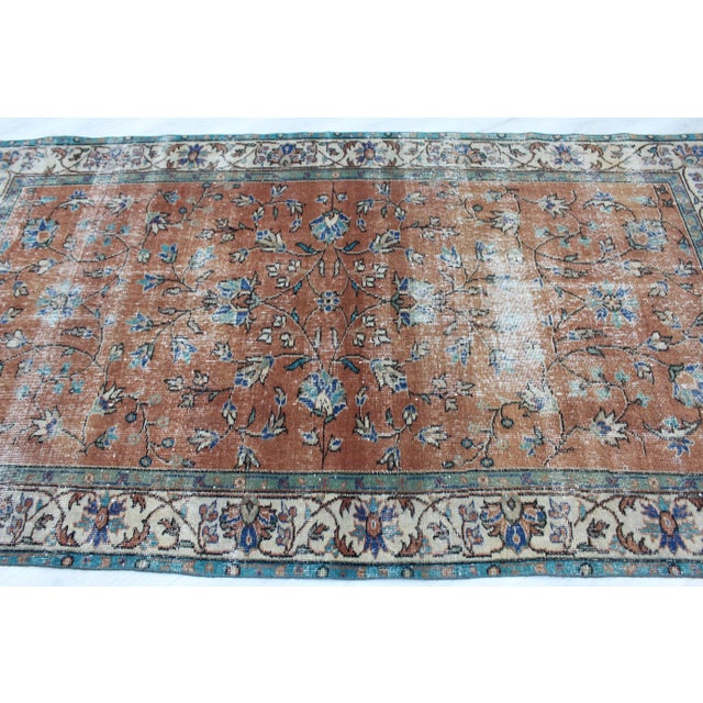 Vintage Turkish Area Rug - 53"x92" For Sale - Image 4 of 13