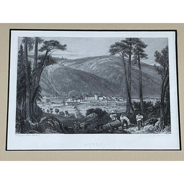 19th Century French Black & White Steel Engraving Prints After Rouargue Fréres - Collection of Four For Sale In Chicago - Image 6 of 13