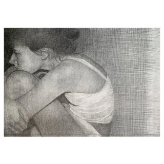 Paulina Wilk, Sister's Portrait, Lithograph on Paper, 2005 For Sale