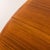 Danish Round Teak Expandable Table with 2 Leaves, 1960s For Sale - Image 10 of 14