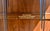 Vintage Daneker Grandfather Clock Cherry Moon Phase Chime Beveled Glass For Sale - Image 12 of 18
