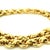 Metal Vintage Maleggi Italian 18k Gold Double Rolo Link Long Necklace, 121.8 Grams For Sale - Image 7 of 13