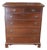 Late 20th Century Craftique Chippendale Mahogany Tallboy Dresser Chest of Drawers 48" For Sale