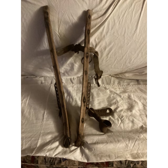 Early 19th Century Early 19th Century 1800’s Original Equestrian Hames With Hardware For Sale - Image 5 of 11
