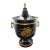 Vintage Mid-Century Neoclassical Italian Tole Black and Gold Lidded Urn Ice Bucket For Sale