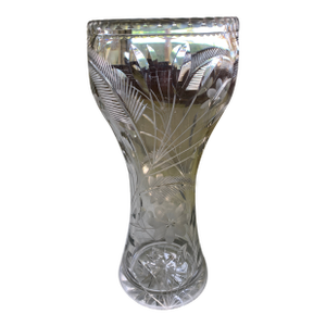 Circa 1910 American Brilliant Cut Crystal Vase