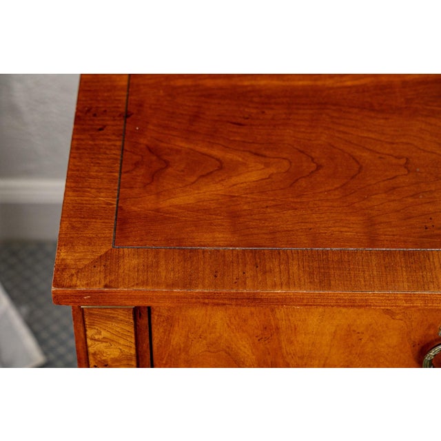 Wood Baker Furniture French Empire Style End Tables - A Pair For Sale - Image 7 of 7