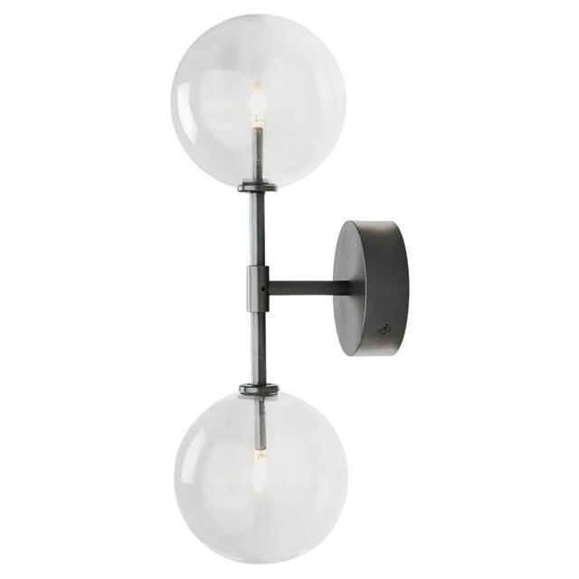 Dawn Dual Wall Sconce by Schwung For Sale