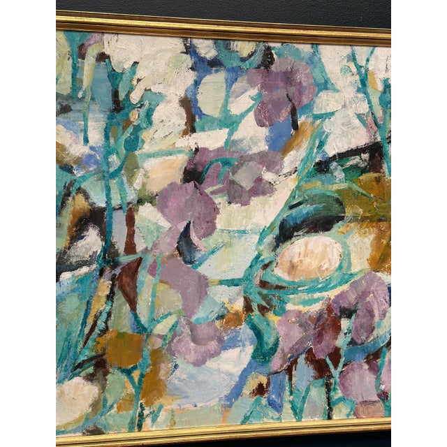 After Gunnar Alvarna, Composition, 1960s, Oil on Canvas For Sale - Image 14 of 18