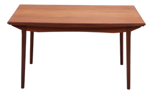 Mid-Century Danish Model 371 Boomerang Extendable Dining Table in Teak by Alfred Christensen, 1960s