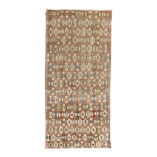 Mid 20th Century Turkish Art Deco Runner For Sale