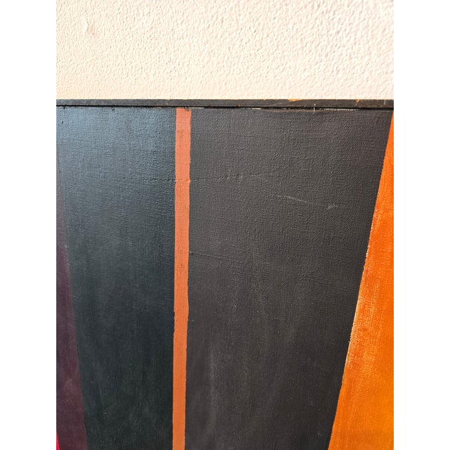 1950s Bold Abstract by Fredric Karoly For Sale - Image 4 of 11