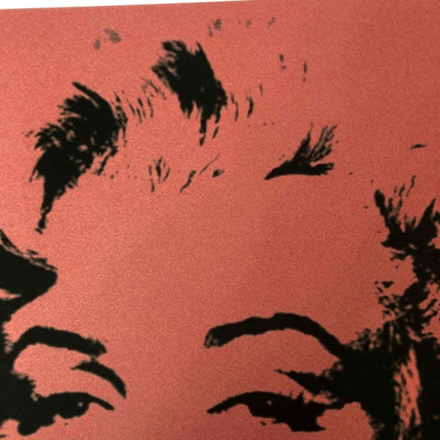Printmaking Materials 1990s After Andy Warhol "Marylin Monroe" Lithograph For Sale - Image 7 of 9