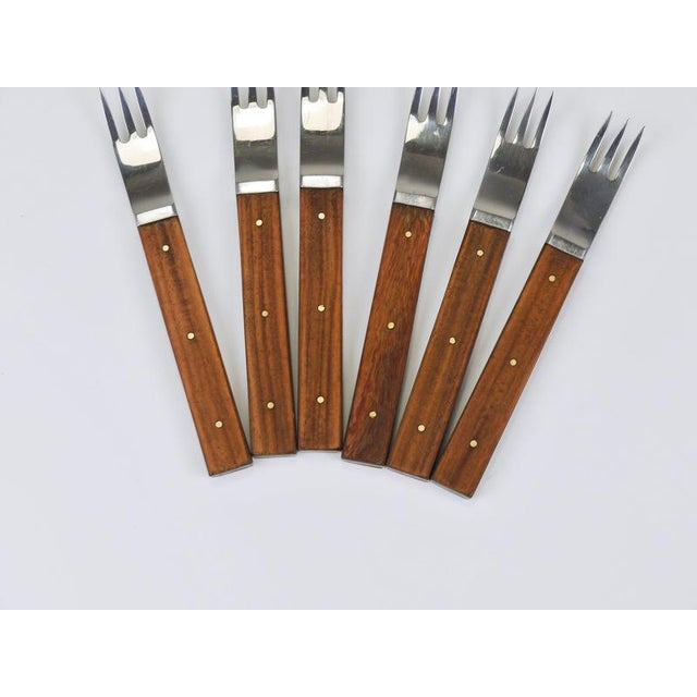 Amboss Flatware Set by Oswald Haerdtl, Austria, 1958, Set of 12 For Sale - Image 12 of 14