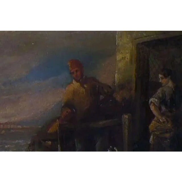 English Oil on Canvas, 1800s For Sale - Image 7 of 11