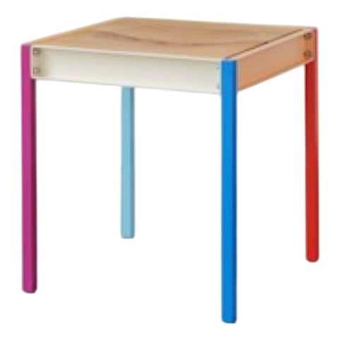 Modern Colorful Stool by Klaus Ebbers For Sale