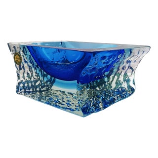 Vintage Italian Ashtray in Murano Glass by Ca Forscari, 1960s For Sale