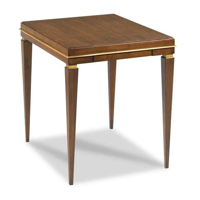 Transitional Woodbridge Furniture Ava Lamp Table For Sale - Image 3 of 3