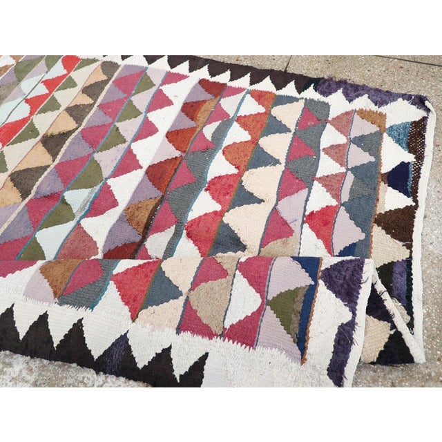 Galerie Shabab Collection Mid-20th Century Persian Flatweave Kilim Rug For Sale - Image 9 of 10