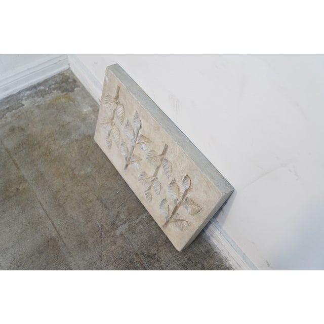 Formations Chestnut Leaf Botanica Cast in Concrete- They are solid concrete but they are intended to hang on the wall....