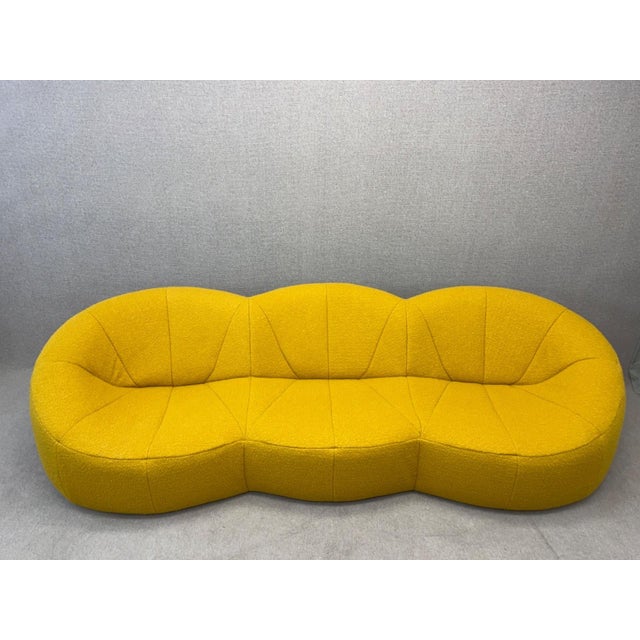 Yellow Pumpkin 3-Seater Sofa by Pierre Paulin for Ligne Roset For Sale - Image 6 of 18