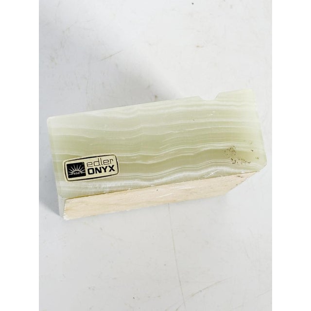 Green Green Onyx Ashtray, France, 1950s For Sale - Image 8 of 13