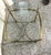La Barge La Barge Brass Glass Top End Table For Sale - Image 4 of 8