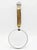 Antique English Sterling & Stag Horn Magnifying Glass Hallmarks For Sale