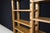 Large Brutalist Modular Shelving Unit in Oak with Metal Pegs and Cabinet, Belgium, 1960 For Sale - Image 11 of 17