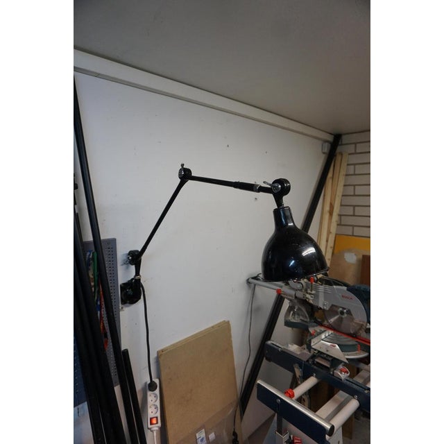 Mid-Century Modern Vintage Industrial Articulated Wall Lamp, 1950s For Sale - Image 3 of 13