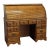 Early 20th Century American Colonial Roll Top Wooden Desk For Sale