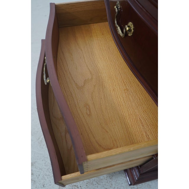Pair Baker 3 Drawer Mahogany Nightstands For Sale In Philadelphia - Image 6 of 18