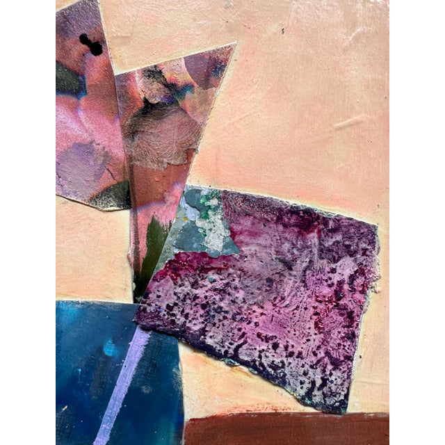 "Free Woman 1" Original Mixed-Media Collage on Paper by Zac Woodiel For Sale In Little Rock - Image 6 of 10