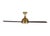 2020s Thomas O'Brien by Visual Comfort Fan Hicks 60" LED Ceiling Fan in Hand Rubbed Antique Brass For Sale - Image 5 of 9