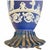 Blue 1950s Cobalt Blue Jasperware Table Lamps With Classical Relief – 22” Tall - a Pair For Sale - Image 8 of 10