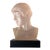Neoclassical Postmodern Art Glass Bust of a Greek Male, Late 20th Century For Sale