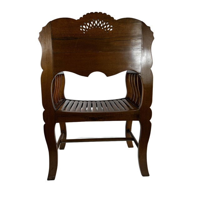 Antique Chinese Armchair Made for the French Market For Sale In Chicago - Image 6 of 12