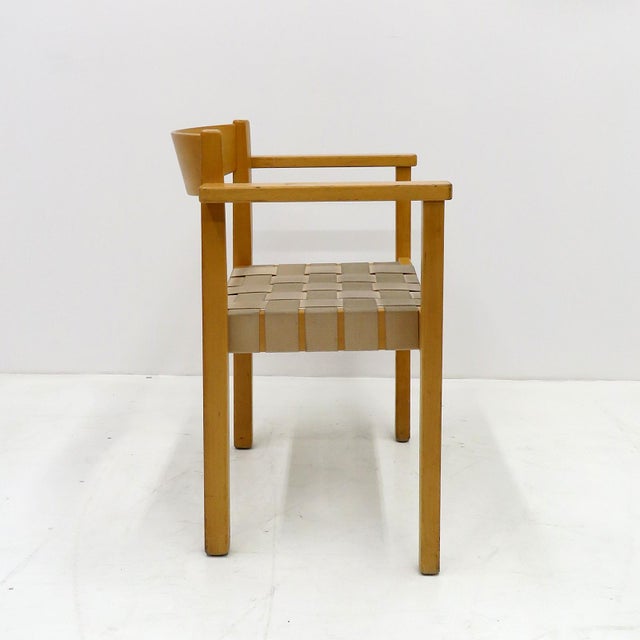 Mid-Century Modern Set of 8 Dining Chairs by Axel Larsson for Balzar Beskow, 1970 For Sale - Image 3 of 10