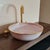 Contemporary Contemporary 14 Karat Gold Soft Purple Washbasin Sink For Sale - Image 3 of 6