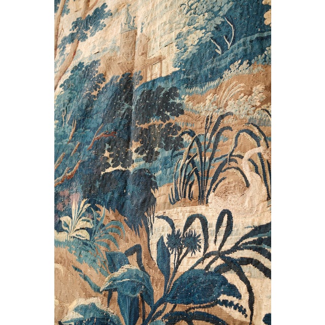 Rare Massive 17th C. Verdue Tapestry For Sale In Denver - Image 6 of 14