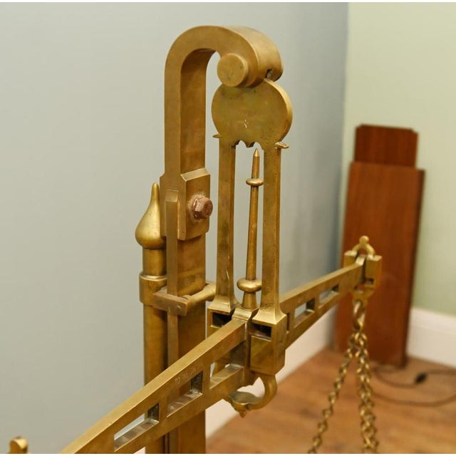 Brass Balance Scales from W. & T. Avery, Birmingham, 1880 For Sale - Image 6 of 9