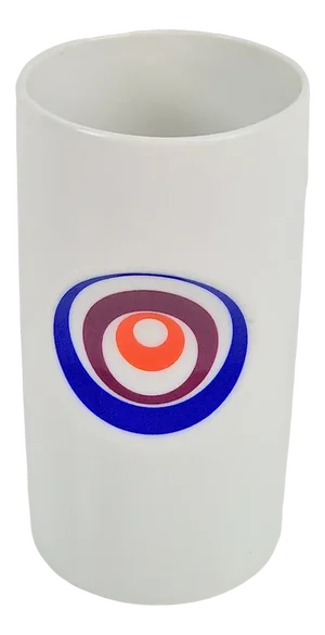 Technicolor Porcelain Vase by Hans Theo Baumann Schönwald, West Germany, 1970s