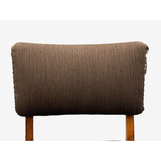 Fritz Hansen, Six Dining Chairs, Oak, Wool, Denmark, 1930s For Sale - Image 9 of 12