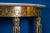 Mid Century Italian Oval Shaped Brass Console Table, 1950 For Sale - Image 10 of 11