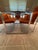Mid-Century Modern Vintage Set of 6 Mid-Century Modern Milo Baughman for Thayer Coggin Chrome Dining Chairs & Smoked Glass Dinning Table For Sale - Image 3 of 17
