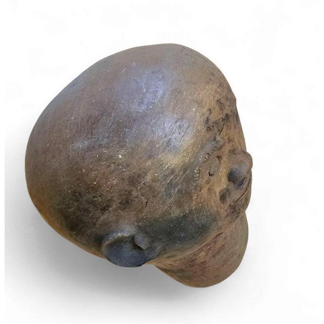 Ceramic Head Sculpture, 1970s For Sale - Image 10 of 17