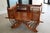Vintage Hand-Carved Teak Howdah-Style Bench | Made in Singapore | Raj Colonial For Sale - Image 4 of 12