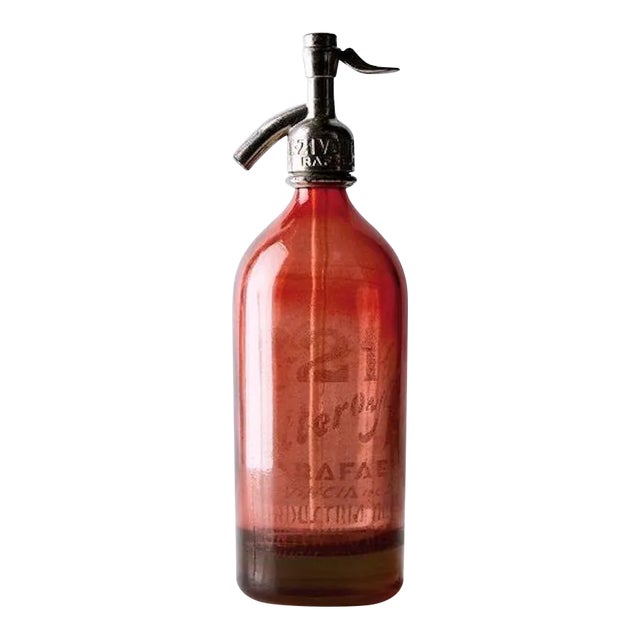 1940s Country Liter Blush Seltzer For Sale