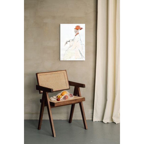 FREE shipping: Original painting on paper , a portrait of a man in costume, painted in an atelier in France. This painting...